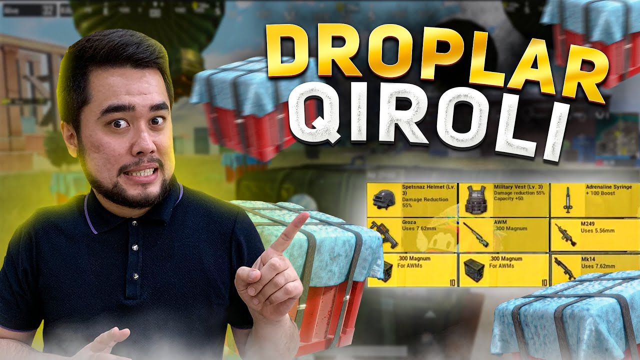DROPLAR QIROLI CHALLENGE | PUBG MOBILE