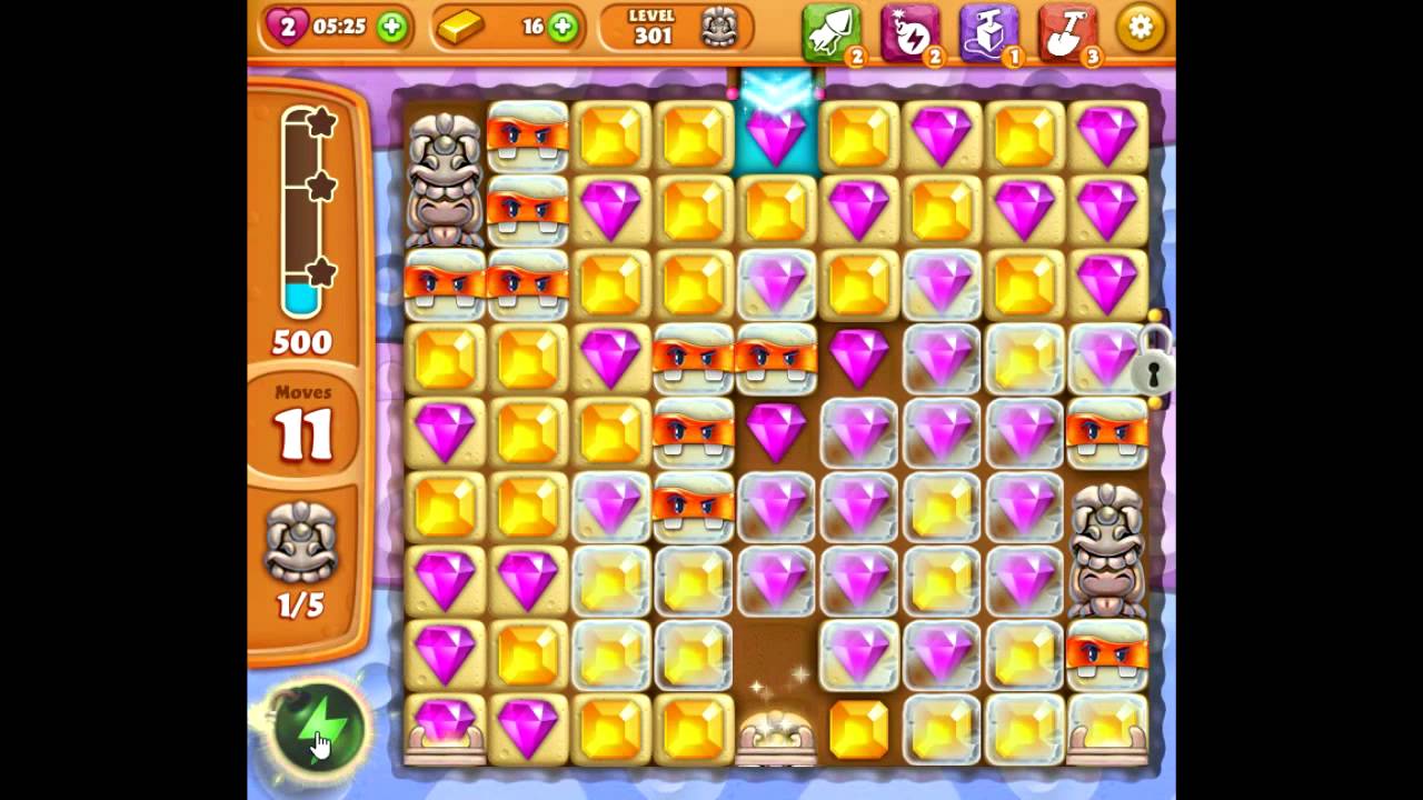 Diamond Digger Saga level 301 no boosters 😈