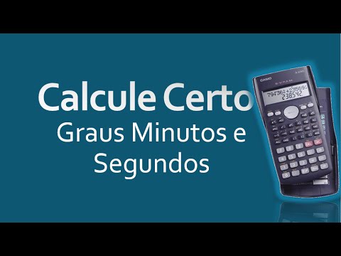 calculadora cientifica graus minutos segundos