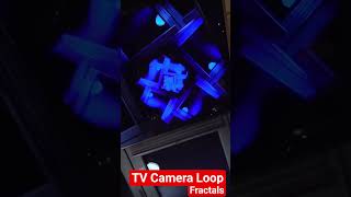 Camera TV Loop Recursive Fractals