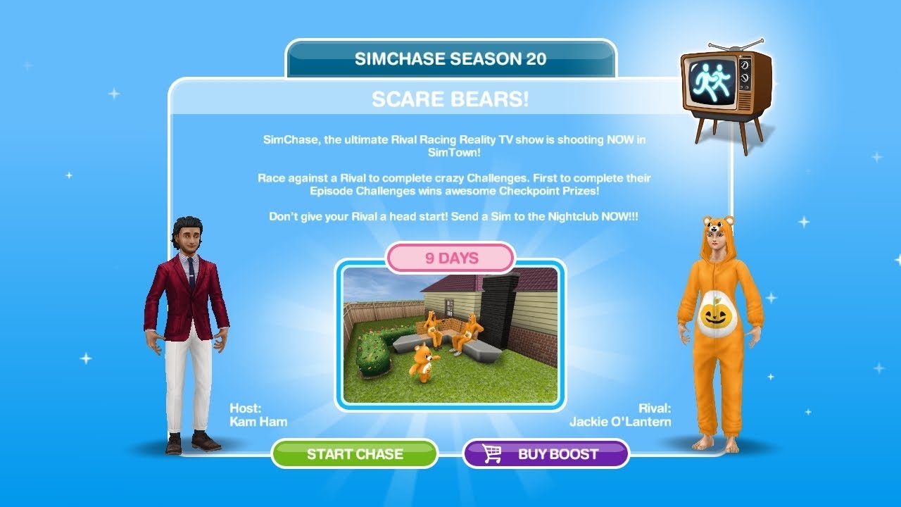 SIMCHASE SEASON 20 : SCARE BEARS! | THE SIMS FREEPLAY INDONESIA