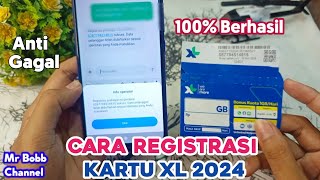 Terbaru || Cara Registrasi Kartu XL 2024