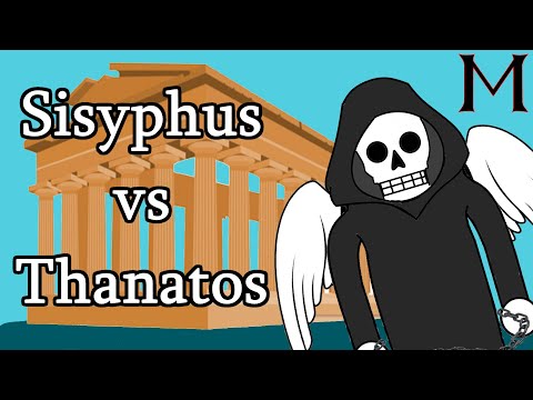 Sisyphus and Thanatos | Greek Mythology