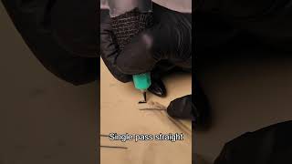 Which tattoo lining method produces the cleanest lines #tattoo #tattooshorts #artskills