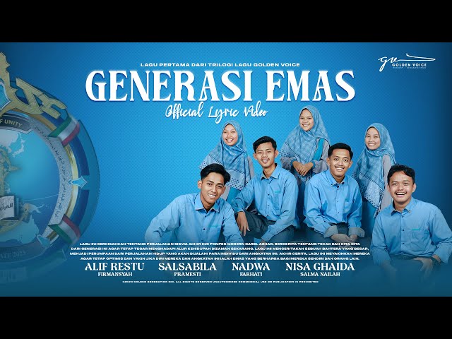 Golden Voice - Generasi Emas (Official Lyric Video) class=