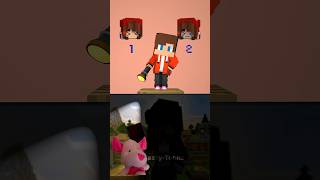 JJ Sister Laugh or Cry? 😂😝 - MAIZEN Minecraft Animation #minecraftanimation #shorts #maizen