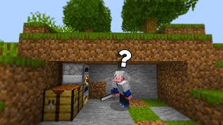 Minecraft Manhunt, But I Have No Friends...