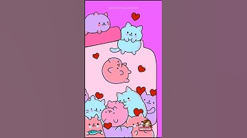 Easy Cute Digital Drawing😍🫰 #shorts #viral #tiktok #art #bts #fyp #cute #procreate