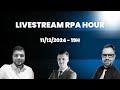 Bate-Papo RPA: Experiências, Vagas no Exterior, Dicas e Mais