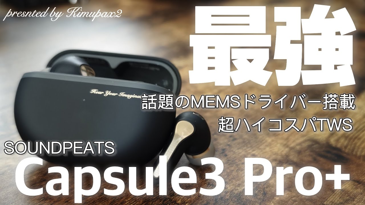 1万円最強TWS】SOUNDPEATS 