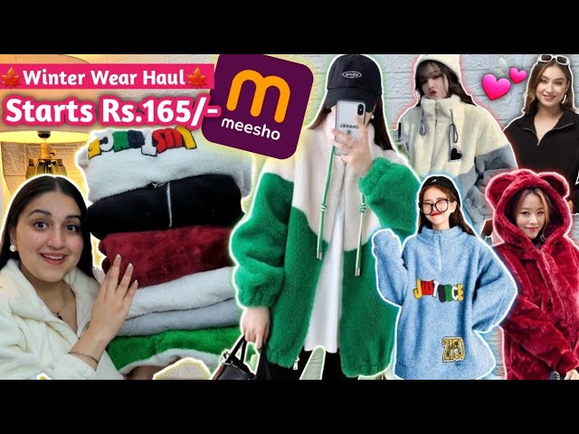 Huge Meesho Winter Wear Haul 💕💕, Starting from ₹249/