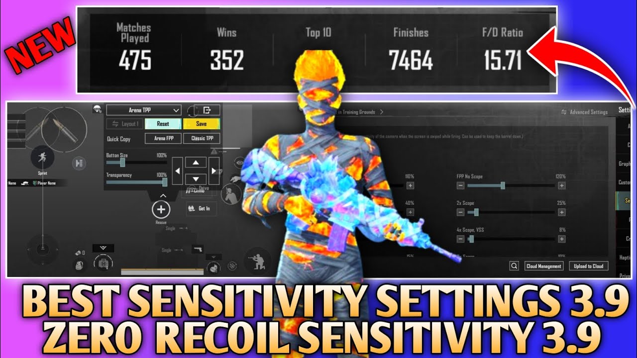 2025!! NEW UPDATE BEST CONTROL PLUS SENSITIVITY SETTINGS IN UPDATE 3.9🔥