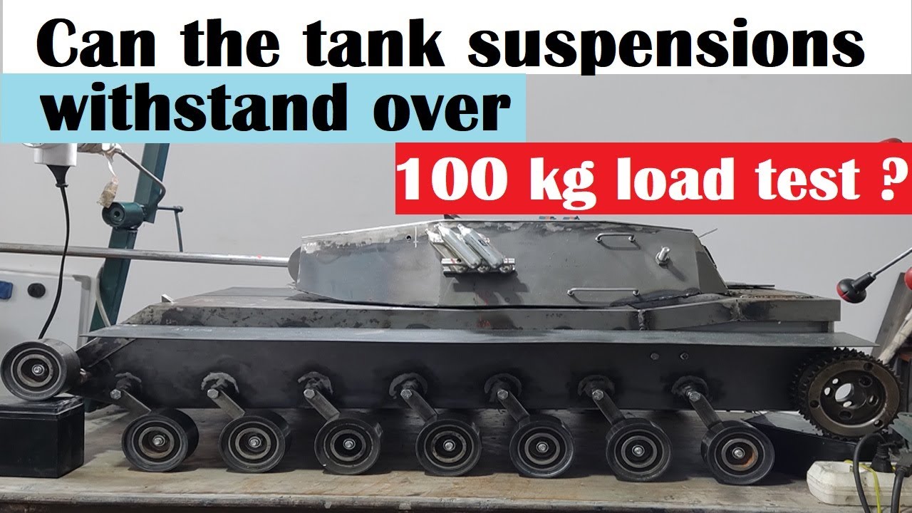 Heavy Rc Homemade Tank Suspension and Wheels EP.6 YouTube