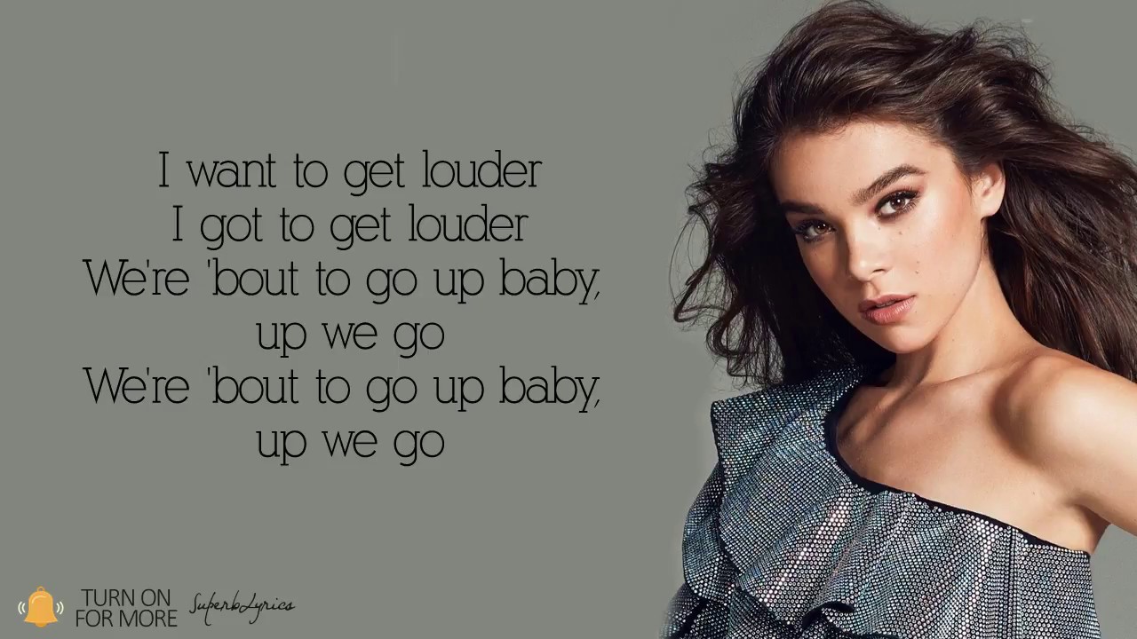 Hailee Steinfeld, BloodPop® - Capital Letters (Lyrics)