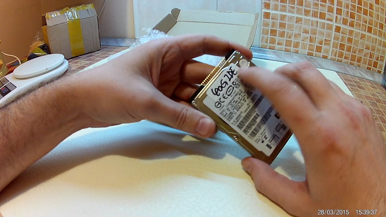 Распаковка б/у IDE HDD 2.5" с Aliexpress used hard disk for notebook