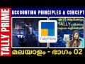 Part 2 - Accounting Principles &amp; Concepts |മലയാളം|Advanced TallyprimeTutorial| Tally with GST | DCFA