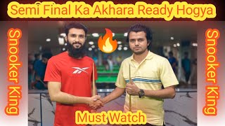 Snooker Tournament 2024 | Semifinal Part 1 | Ahmad Vs Abubakar | Great Match Ever |