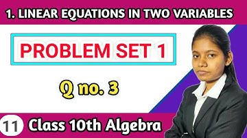 Class 10th maths chapter 1 problem set 1 algebra question 3 maharashtra board lecture 11