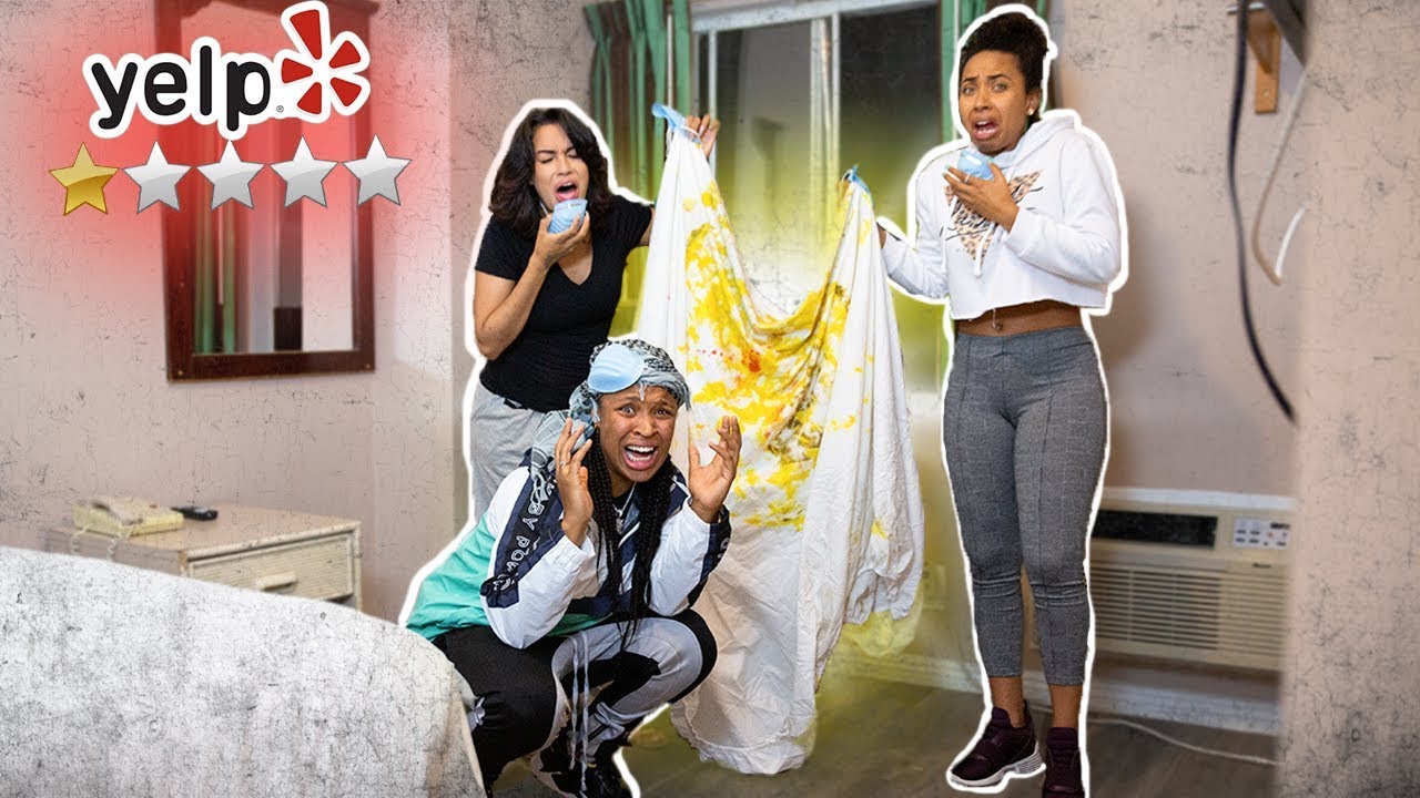 Staying At The WORST REVIEWED HOTEL in Hollywood **INFESTED** | Ep.35 | The Family Project