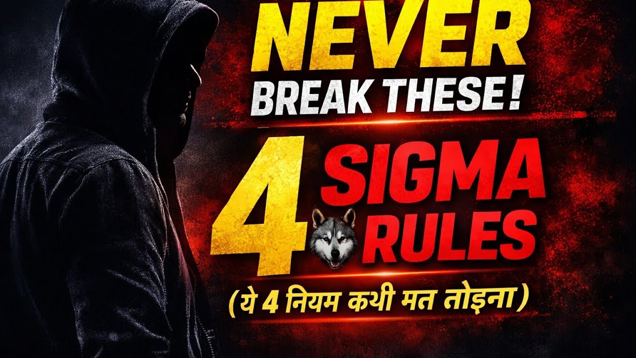 4 Sigma Rules 🐺 | Sigma Male Psychology Tricks 🧠 | Sigma Male Mindset