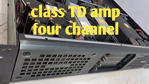 SMPS Power Supply Repair | Class TD Amplifier Explained | Sound Standard PA-3 Clip Problem Fix