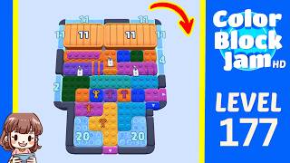 Color Block Jam Level 177 Solution Walkthrough