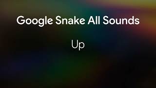 Google Snake All Sounds