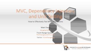 Dependency Injection - Part 1