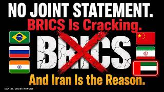BRICS Just Had a Summit With No Joint Statement. Iran Is the Reason. #GeopoliticsExplained