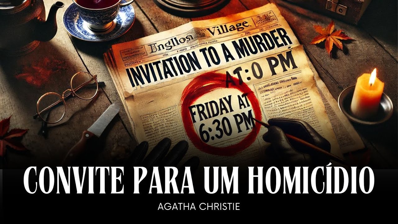 📜 Convite para um Homicídio: O Brilhantismo de Agatha Christie e Miss Marple 🕵️‍♀️