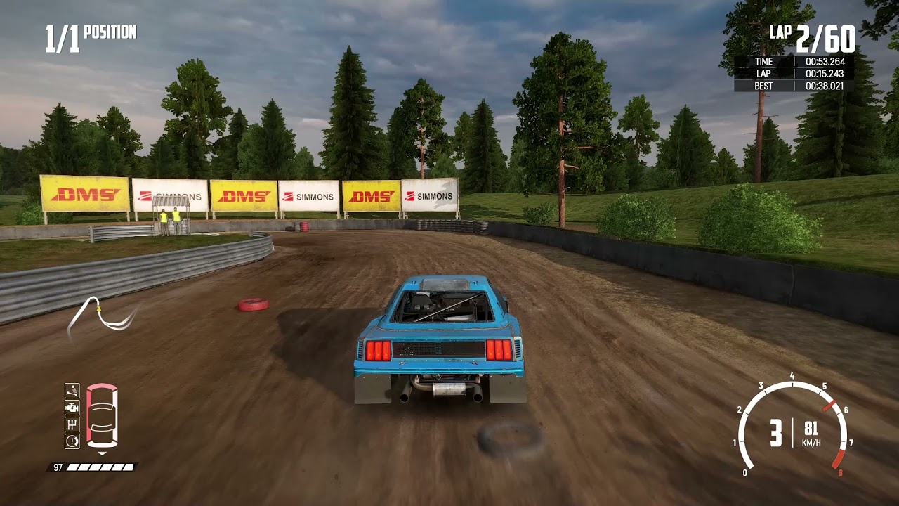 Maasten Reverse C-Class Old WR (wallbang) | Wreckfest PC