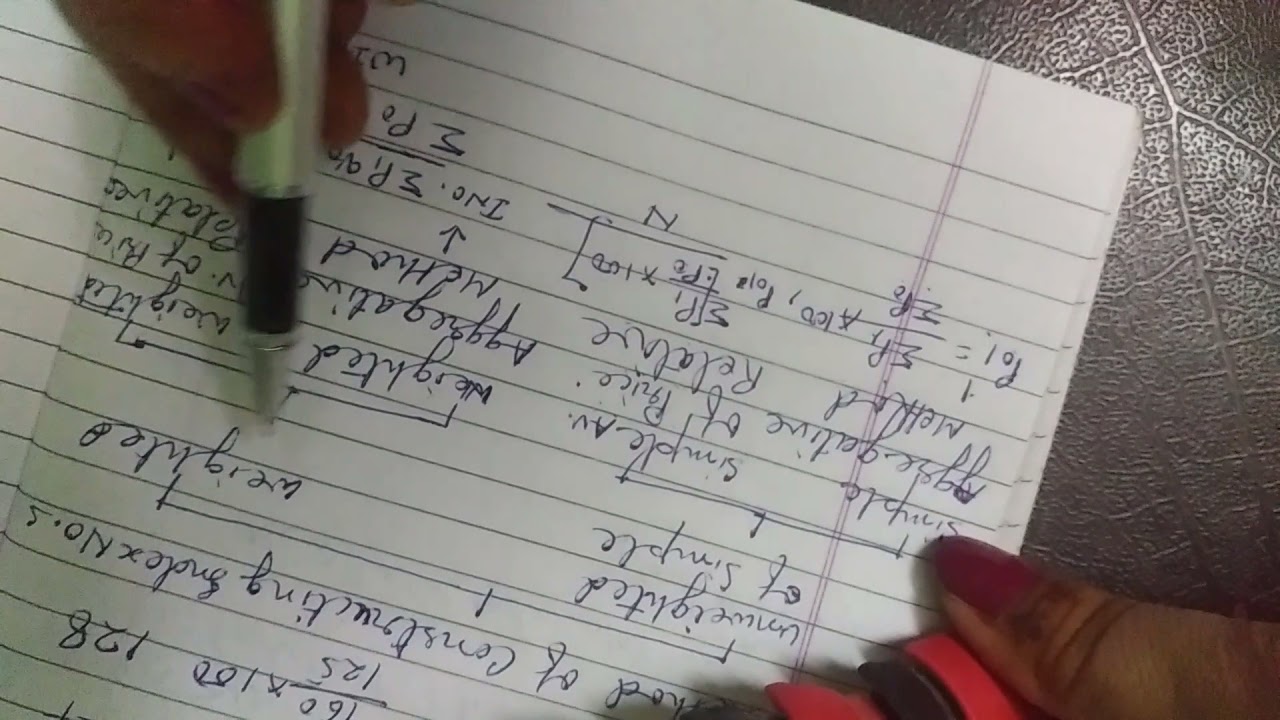 Index number-- Bese Shifting method & methods of constructing Index number.--by Dr. Vandana Upadhyay