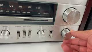 Technics SA-301 FM/AM Stereo Receiver - Clean Condition