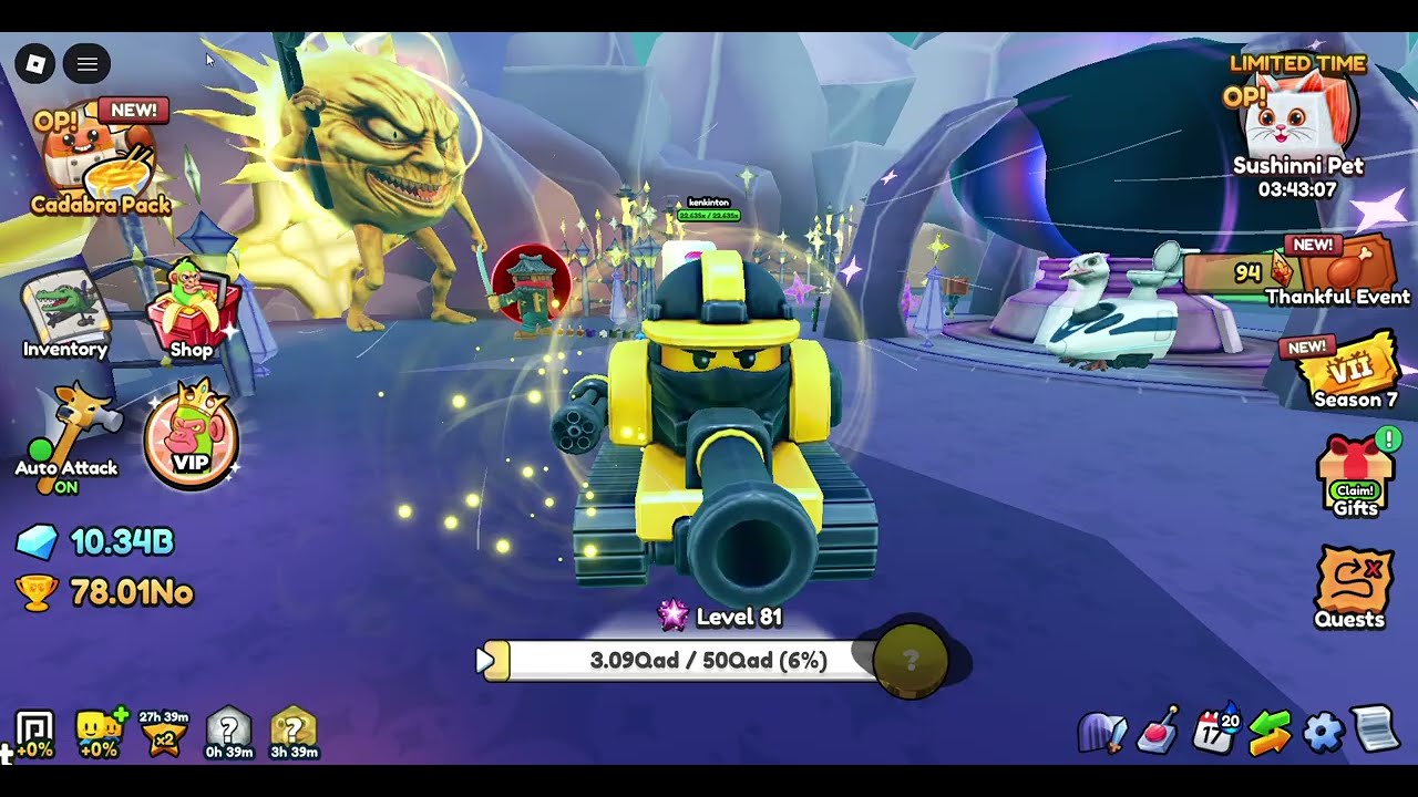 【ブレインロットの進化】感謝祭イベントのあいつも入手！ガチャ開封パート8【Roblox】