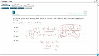 7th Grade STAAR Practice Solving Rate Problems (7.4D - #16)