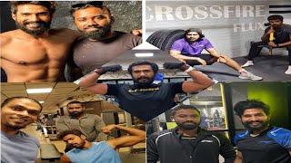 Raatchasan Vishnu Vishal And Vikrant Workout | The Transformation Story | Workout Motivation