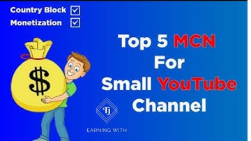 Top 5 best mcn for small YouTube channels | Earn money from youtube without making videos