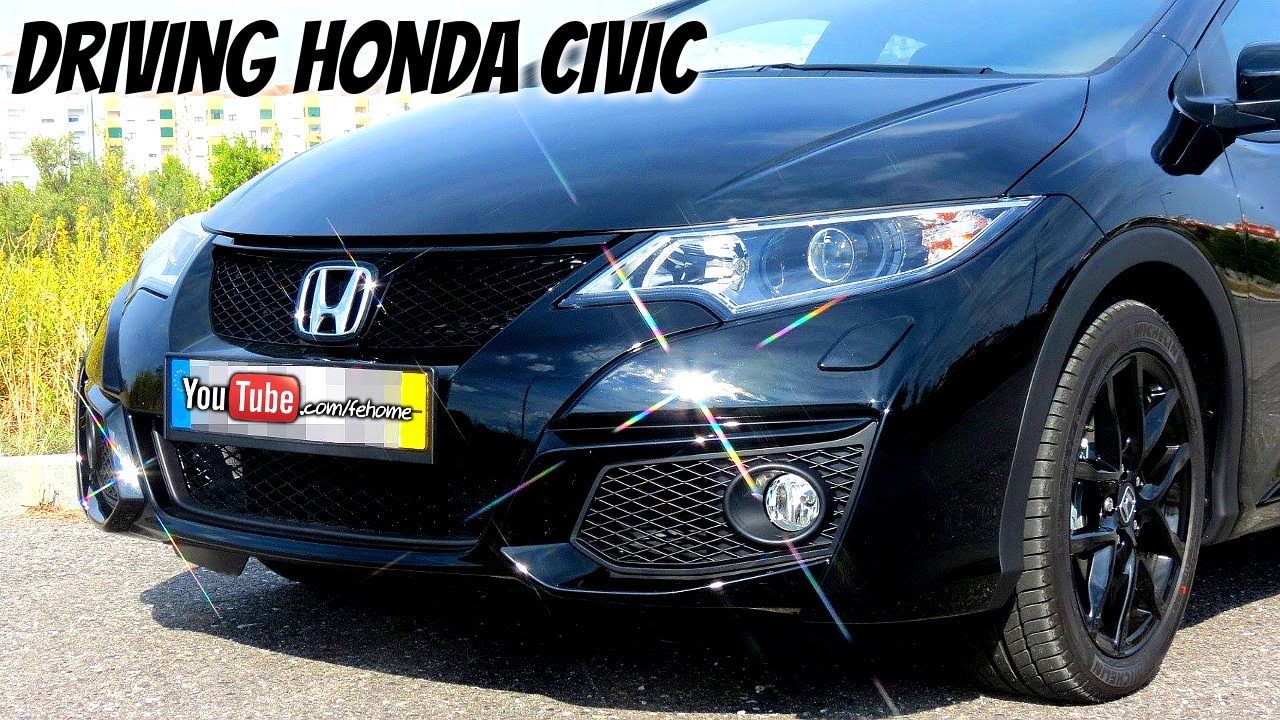 Driving Honda Civic (new camera test)