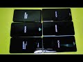 6 Android phone collection animation 3 Honor & Samsung A13 + m12 + A33