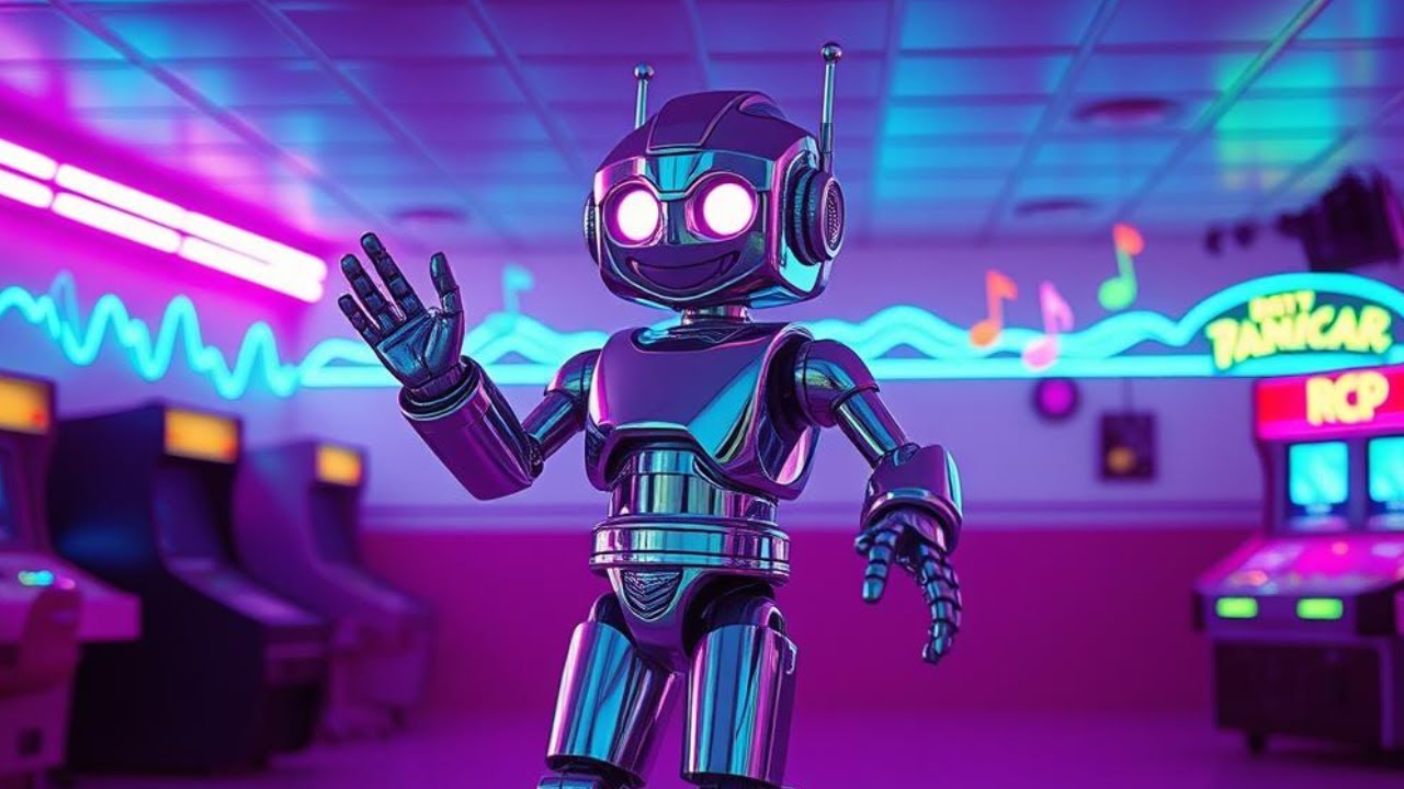 The Robot Who Can’t Stop Dancing! 🤖🎵 Funny Kids Song