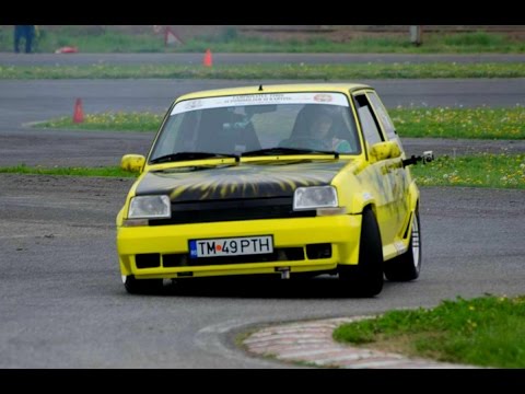 Renault 5 Turbo vs Renault Clio Williams Time Attack Day - Kart Track - French Battle