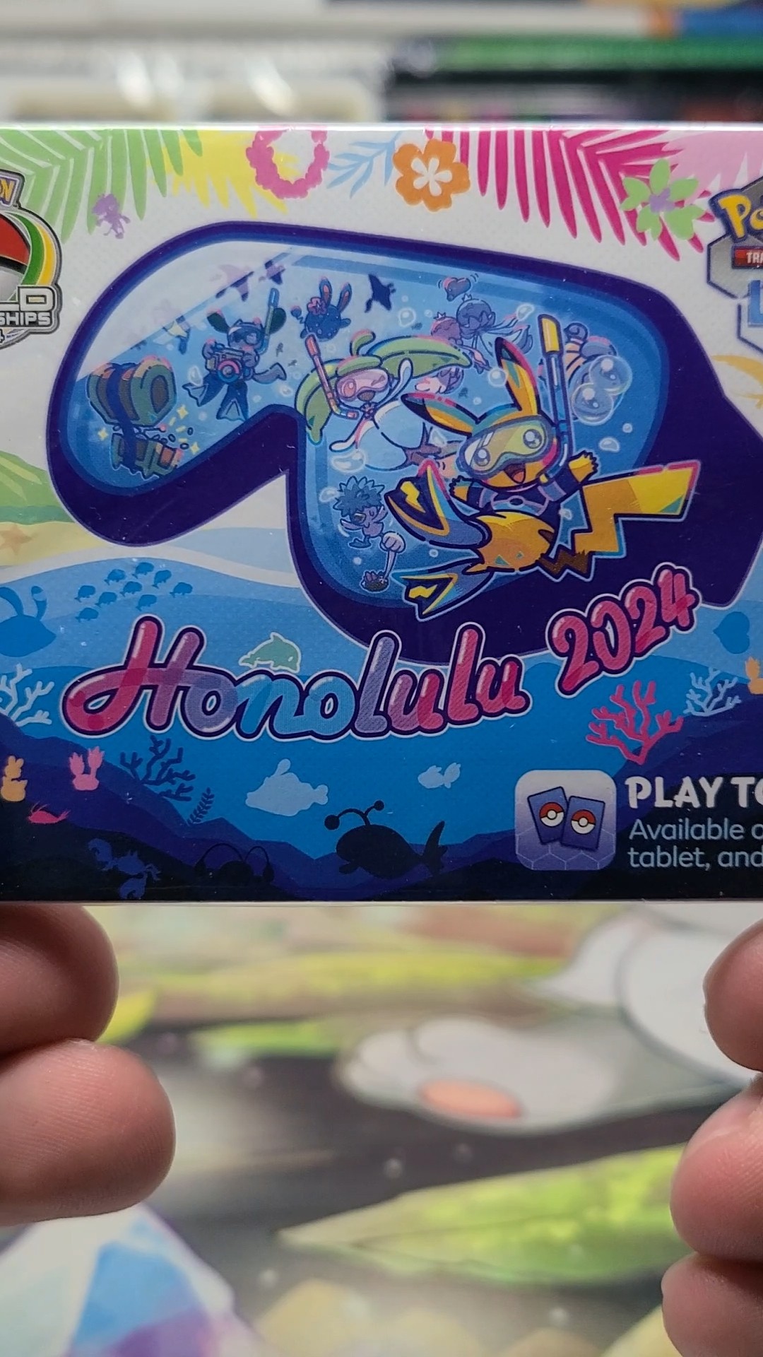 Opening a Pokémon Worlds Championship Honolulu 2024 Pack