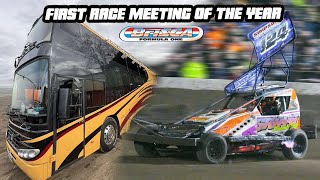 Race Transporter Tour | First race meeting of the year