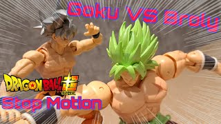 Broly VS Goku | a Dragonball stop motion