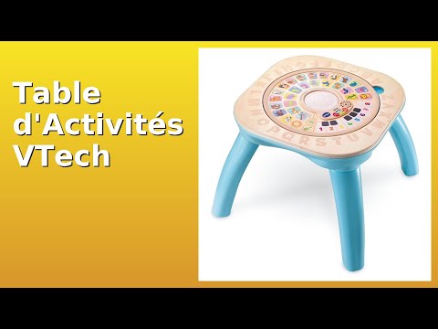 AVIS (2026): Table d'Activités VTech. DÉTAILS ESSENTIELS
