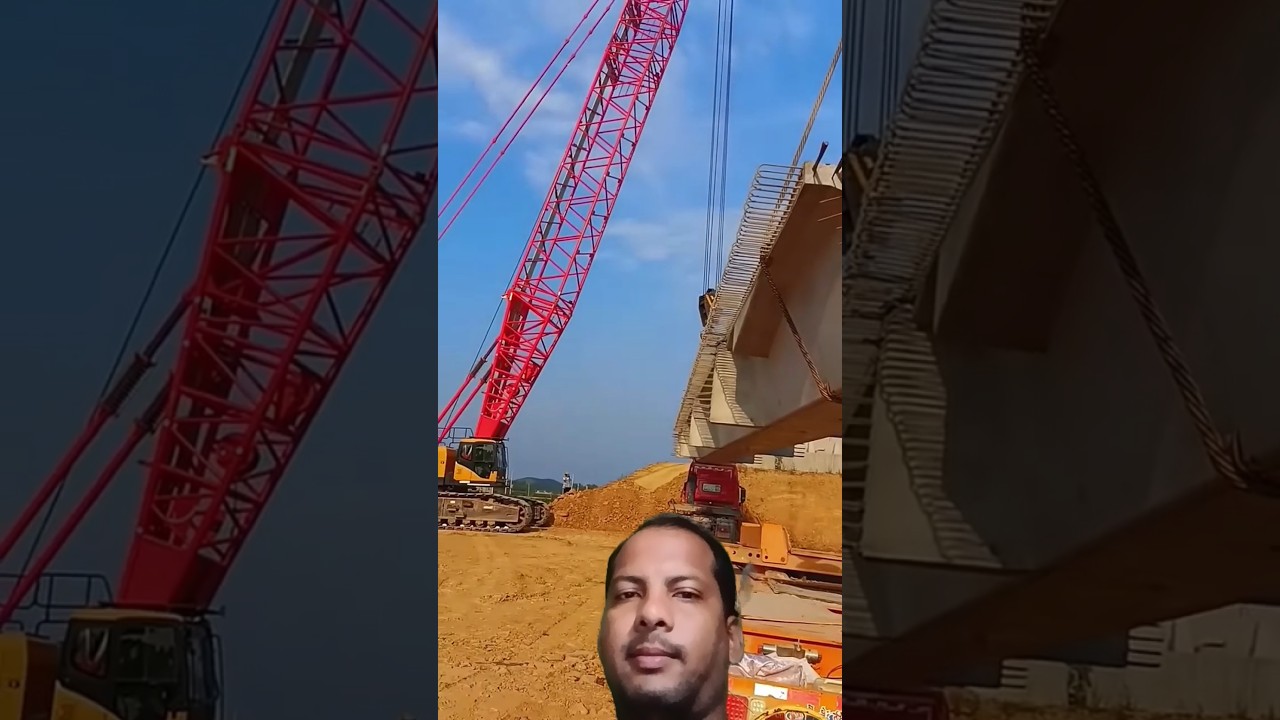 Integrated bridge hoisting process- good tools machinery make work 