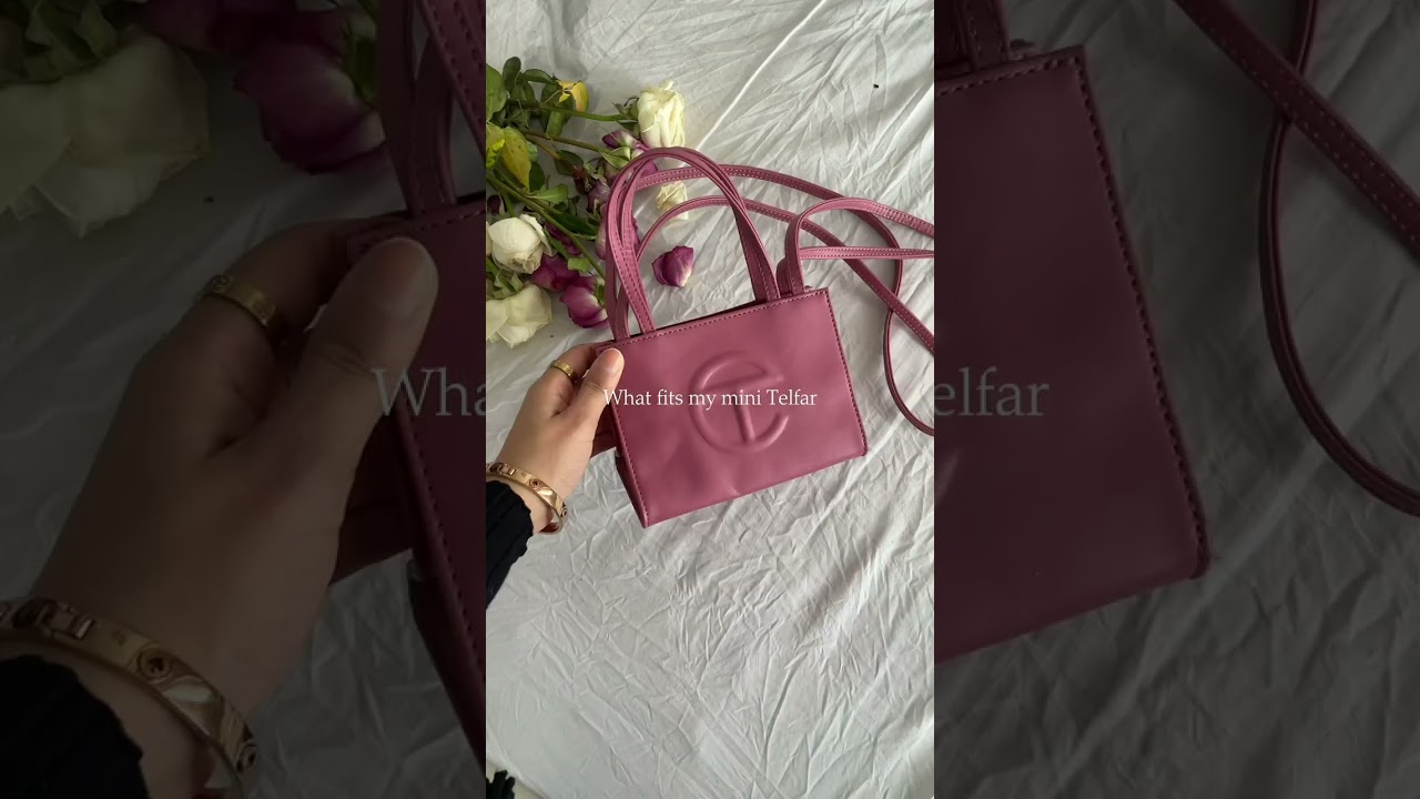 What fits in my MINI TELFAR 