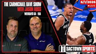 De'Aaron Fox & the Spurs are heading to the NBA Finals | The Carmichael Dave Show with Jason Ross