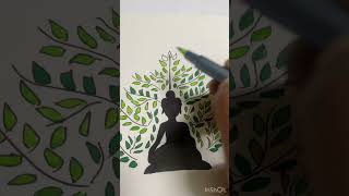 The Buddha #art #artwork #viral #viralvideo #trending #shorts #trendingshorts #ytshorts #viralshorts