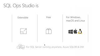 SQL Operations Studio SQL Tiger Team Introduction